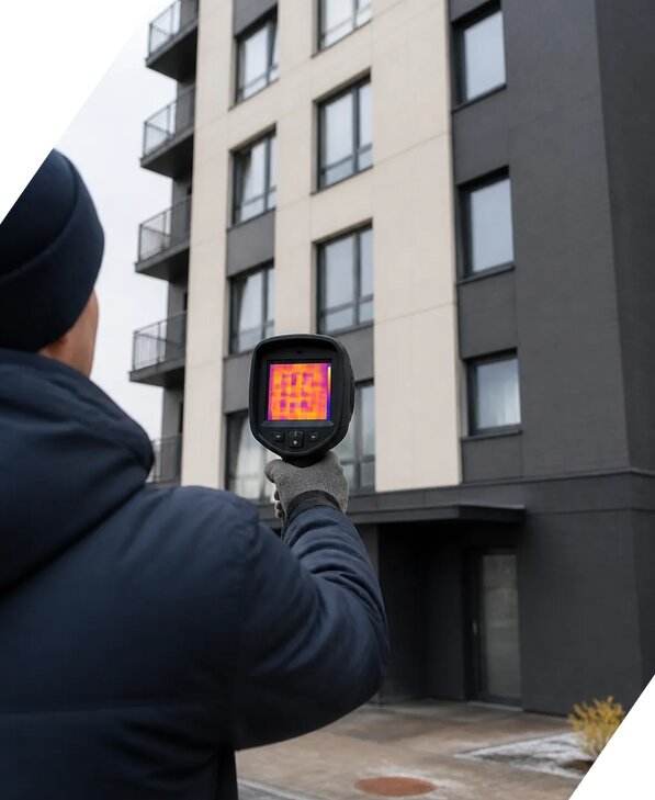 Тепловизионное обследование зданий в Чите от 5175 р. | ЭкспертизаРоссия